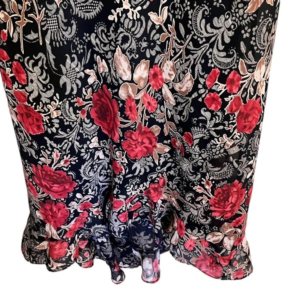 Jessica Floral Print Formal Dress - Picture 4 of 5